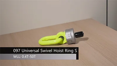 Swivel Hoist Ring S+ (0.4-50t)